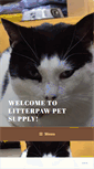 Mobile Screenshot of litterpawpetsupply.com